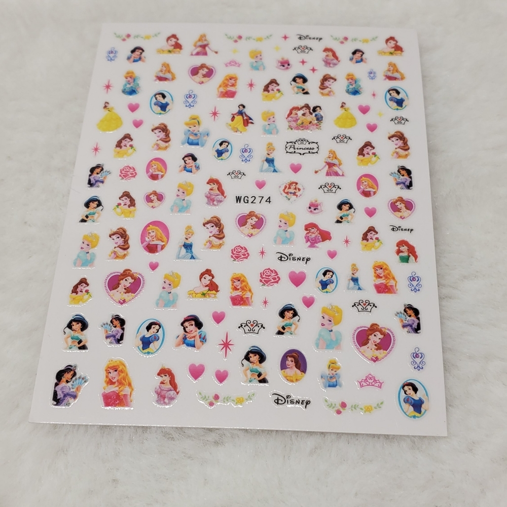 💖10 FOR 20💖New nail decals disney princess